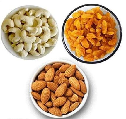 Nuts combo offer 1 (Almonds, Cashews, Raisins - 100 Gram each)